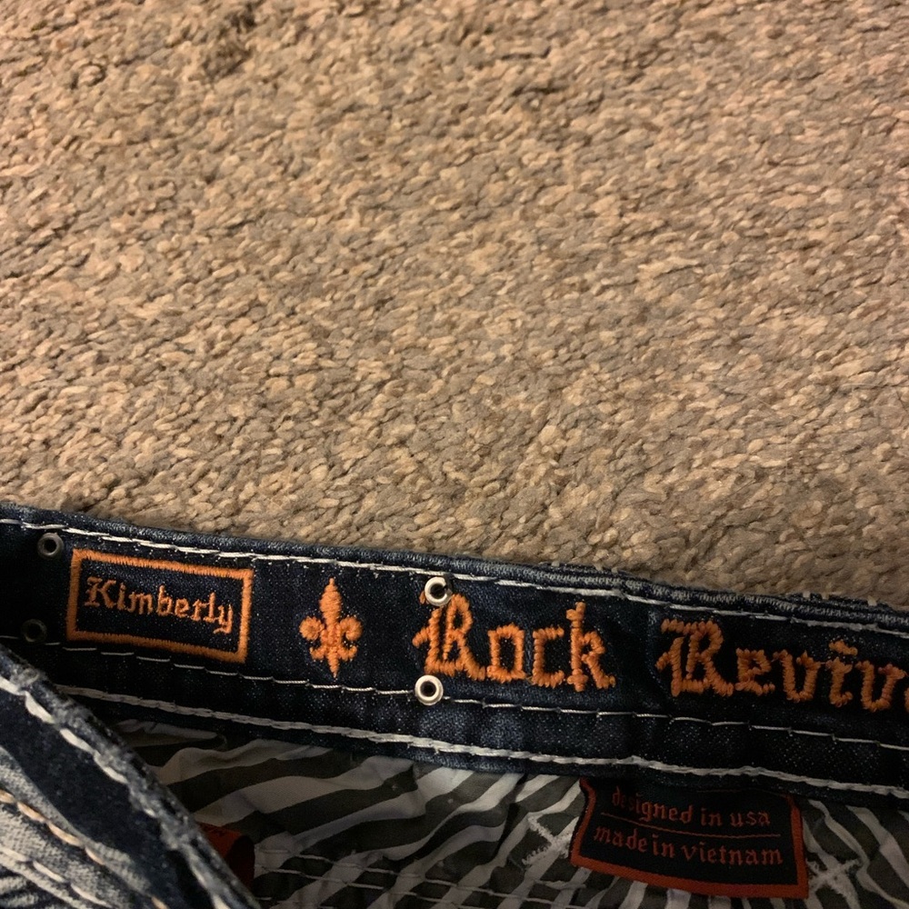 Rock Revival Dark Wash Boot Cut Jeans 💙 - Picture 7 of 10